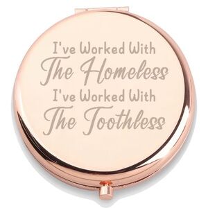 Rose Gold Compact Mirror- NEW!